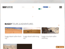 Tablet Screenshot of buggy-adventures.com
